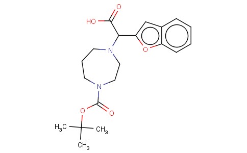 1-BOC-4-(BENZOFURAN-2-YL-CARBOXY-METHYL)-[1,4]DIAZEPANE